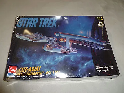 New Sealed Star Trek Cut Away Uss Enterprise Ncc-1701 Model Kit Ertl Amt 1995 >> • $59.99